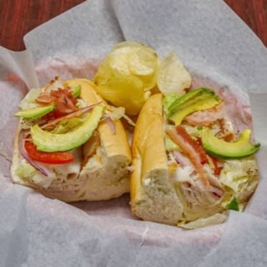 Turkey Bacon Avocado Sub.