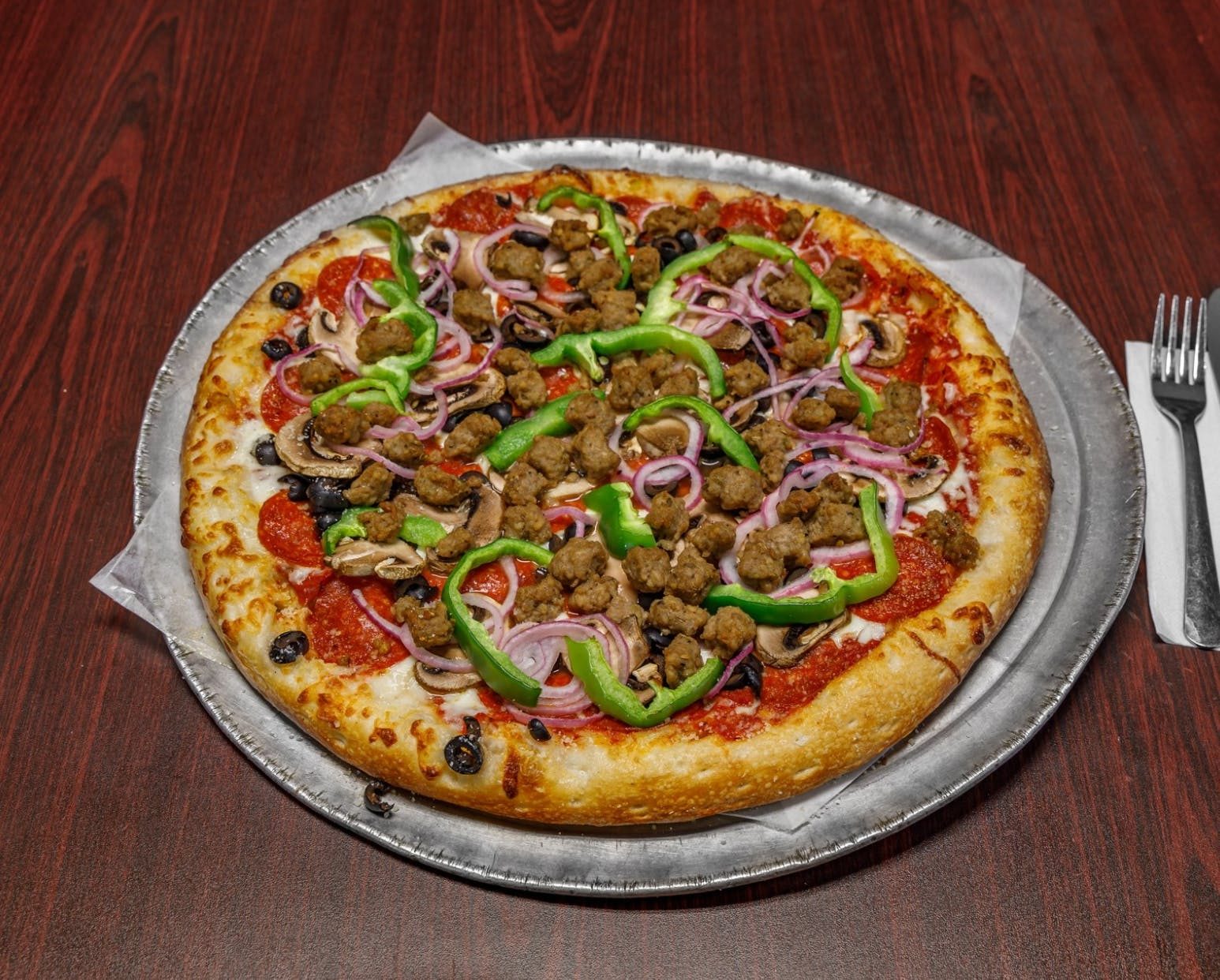 Supreme Pizza.