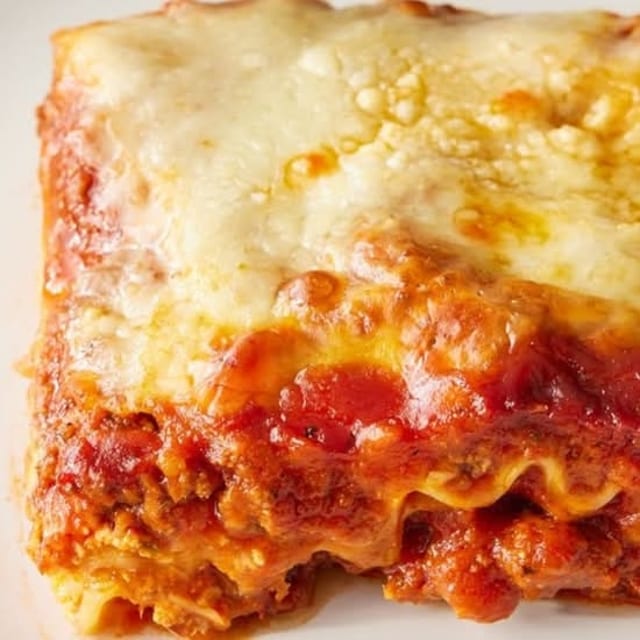 Homemade Lasagna.