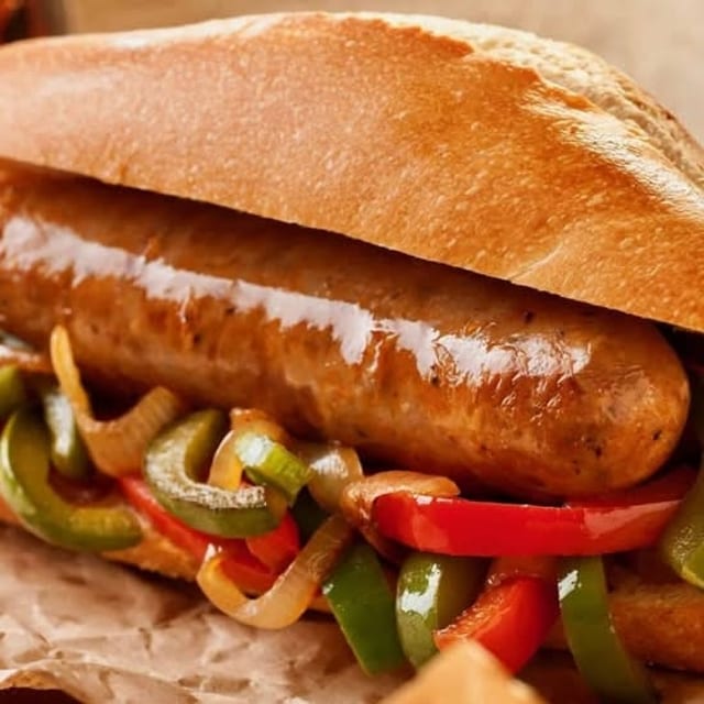 Italian Sausage Sub.