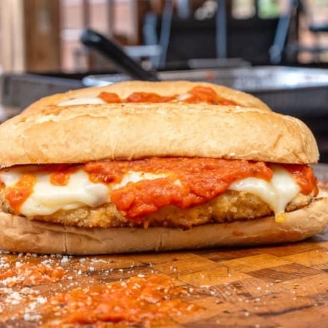 Chicken Parmesan Sub.